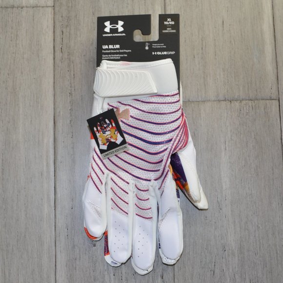 Under Armour Men's UA Blur Limited Edition Football Gloves - Picture 1 of 4